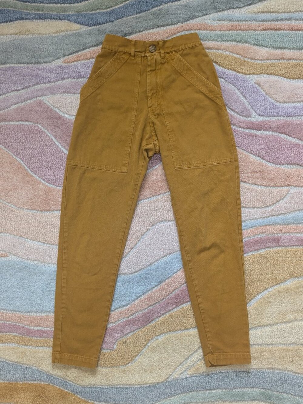 Big Bud Press Spicy Mustard Pencil Pants